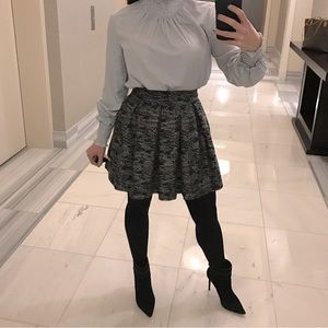 Parker pleated skirt